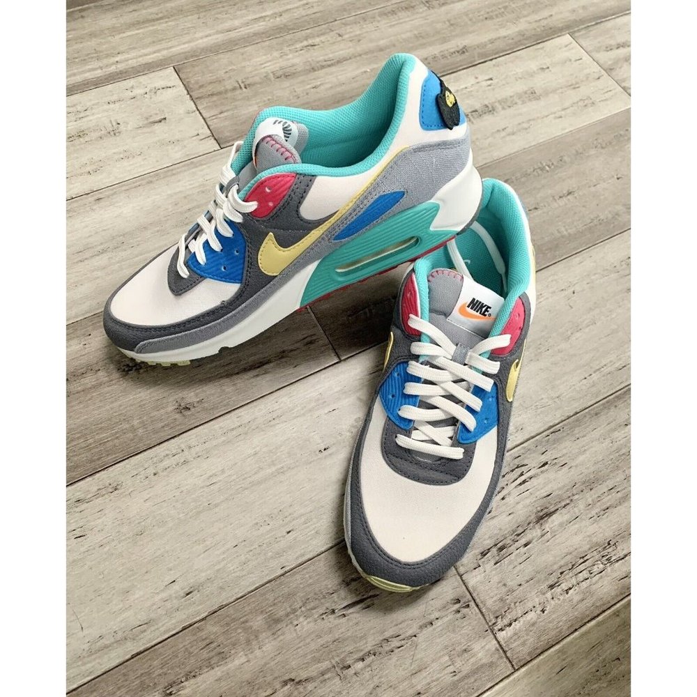 Nike Air Max 90 SE "Air Sprung" Iron Phantom Celery DM8171-001 Men's Size 11.5